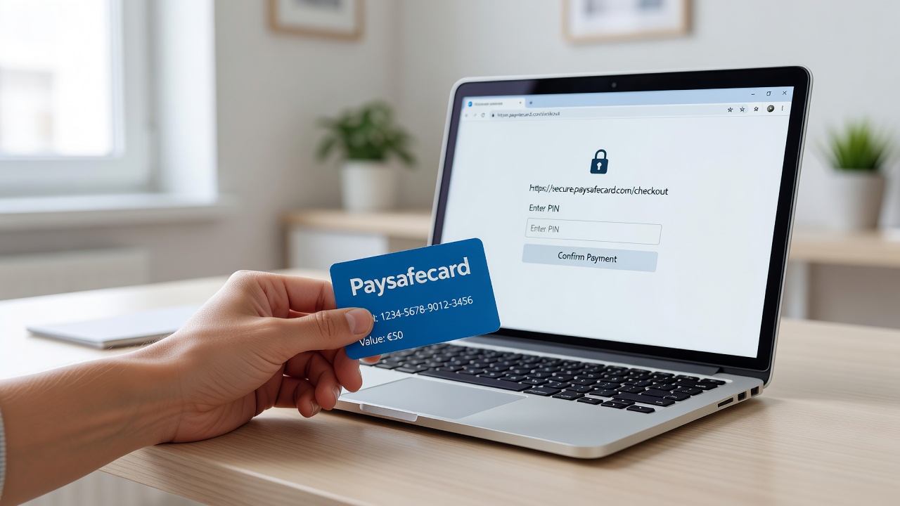 Stappenplan: Geld storten met Paysafecard - paysafecard casino